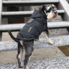 Пухено яке в черен цвят Croci PADDED  JACKET  BLACK